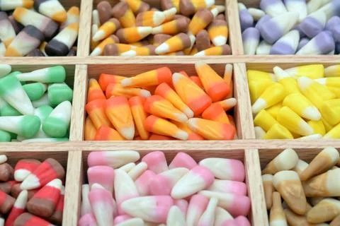 Corn candies Stock Photos