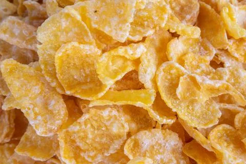 Corn cereal texture background closeup 스톡 사진