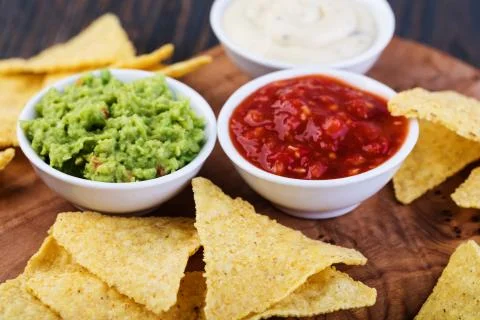Corn chips nachos Foto stock