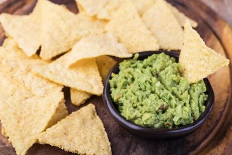 Corn chips nachos Stock Photos