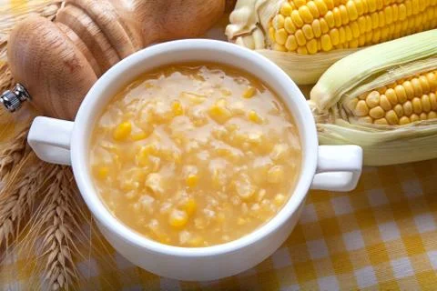 Corn chowder Stock Photos