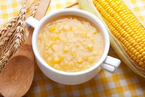 Corn chowder Stock Photos