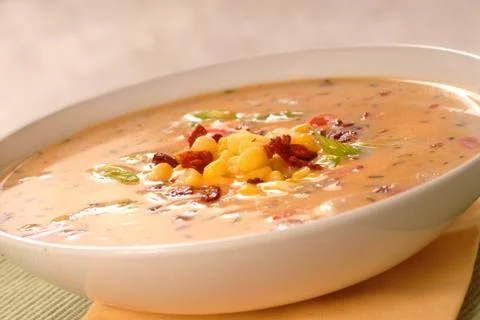 Corn chowder Stock Photos