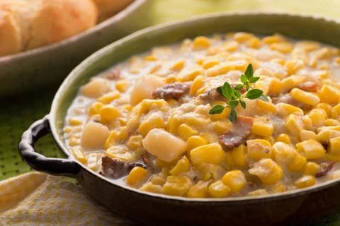 Corn chowder Stock Photos