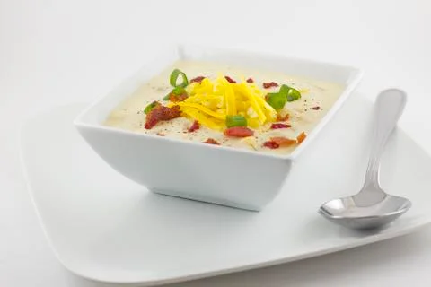 Corn chowder Stock Photos