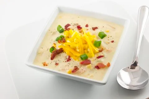 Corn chowder Stock Photos