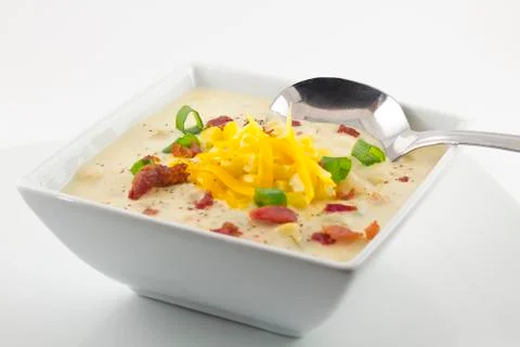 Corn chowder Stock Photos