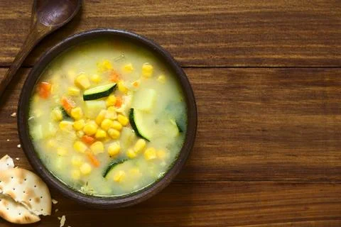 Corn Chowder Stock Photos