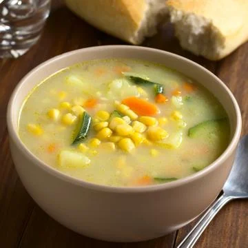 Corn Chowder Stock Photos