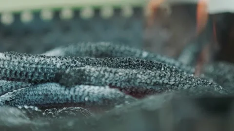 Corn cob and charcoal with smoke prepared for barbecue Stock Footage 130659433