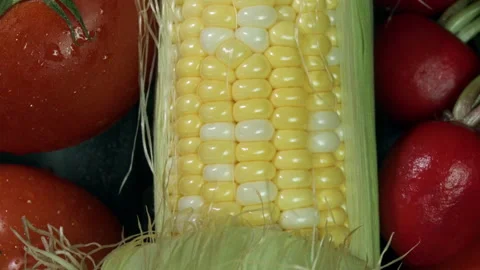 Corn On The Cob Display Vidéo 164482654