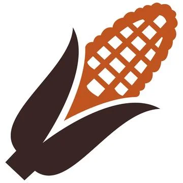 Corn on the cob icon Stock Illustration