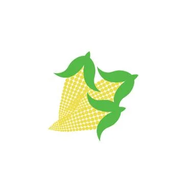 Corn on the cob Stock Illustration
