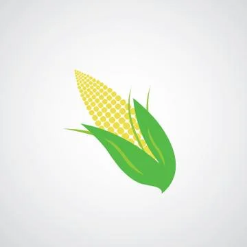 Corn on the cob Stock Illustration