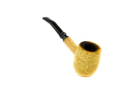 Corn cob pipe Stock Photos