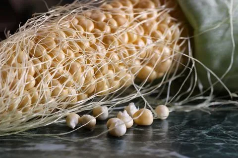 Corn cob young macro Stock Photos