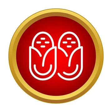 Corn cobs icon in red circle Stock Illustration