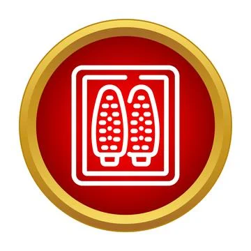 Corn cobs icon representing agriculture and food Stock Illustration