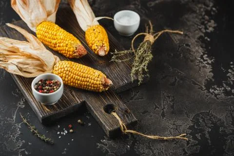 Corn on cobs Stock Photos