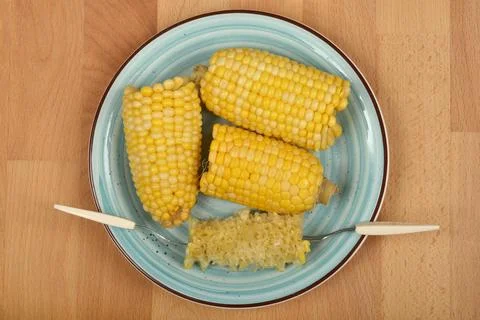 Corn cobs Stock Photos