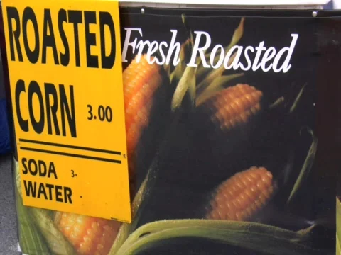 CORN CONCESSION FAIR STAND Stock Footage 498661