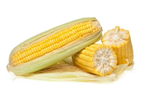 Corn on the cops Foto stock