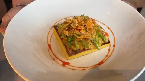 Corn corn boujee special dish made with corn in India Video stock 313022899