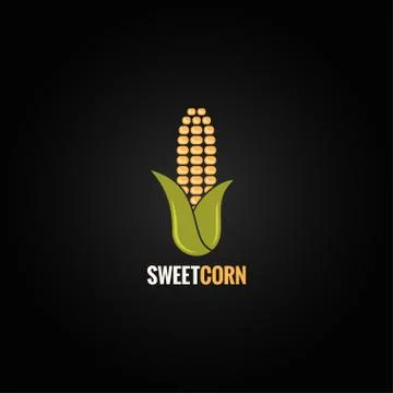 Corn design background Stock Illustration
