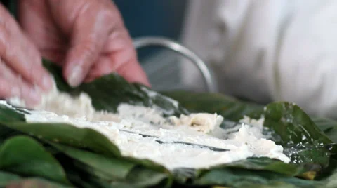 Corn dough Video stock 32304036