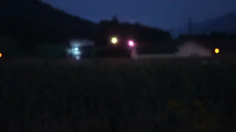 Corn field UFO sighting Stock Footage 67262311