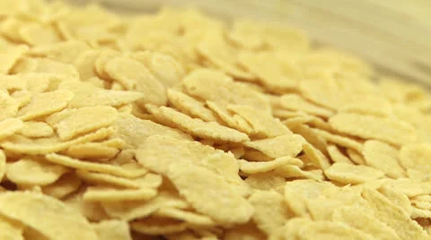 Corn flakes 2 Stock Footage 23260305