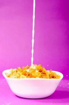 Corn flakes Stock Photos