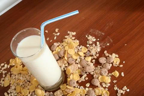 Corn flakes Stock Photos