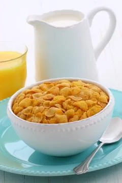 Corn flakes Stock Photos