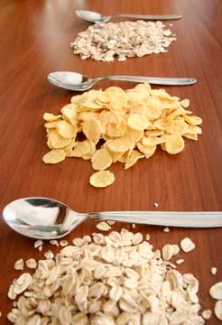 Corn flakes Stock Photos