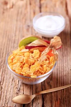 Corn flakes Stock Photos
