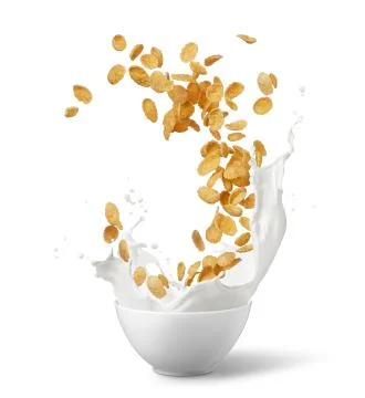 Corn flakes Stock Photos