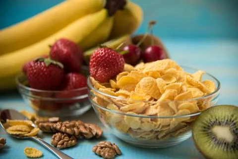 Corn Flakes Foto stock