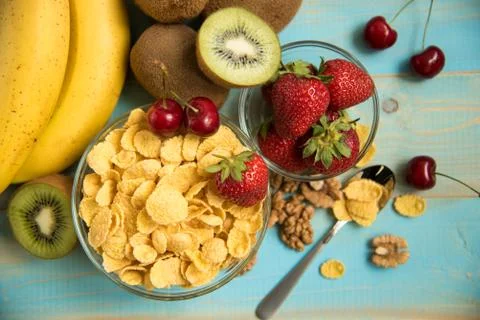 Corn Flakes Foto stock