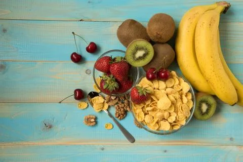 Corn Flakes Foto stock