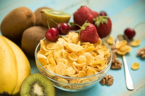 Corn Flakes Foto stock