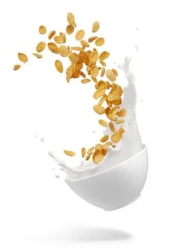 Corn flakes 写真素材