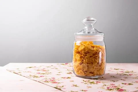 Corn flakes Foto stock