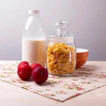 Corn flakes Stock Photos