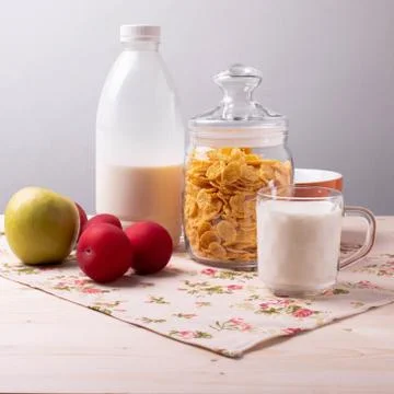 Corn flakes Stock Photos