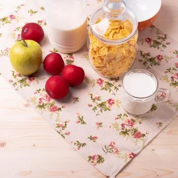 Corn flakes Stock Photos