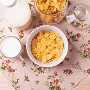 Corn flakes Stock Photos