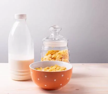 Corn flakes Foto stock