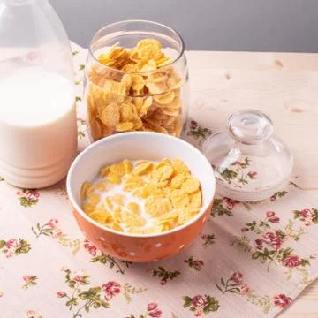 Corn flakes Stock Photos