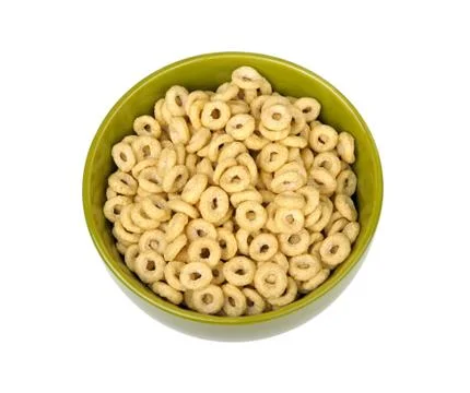 Corn flakes in the plate Stock Photos